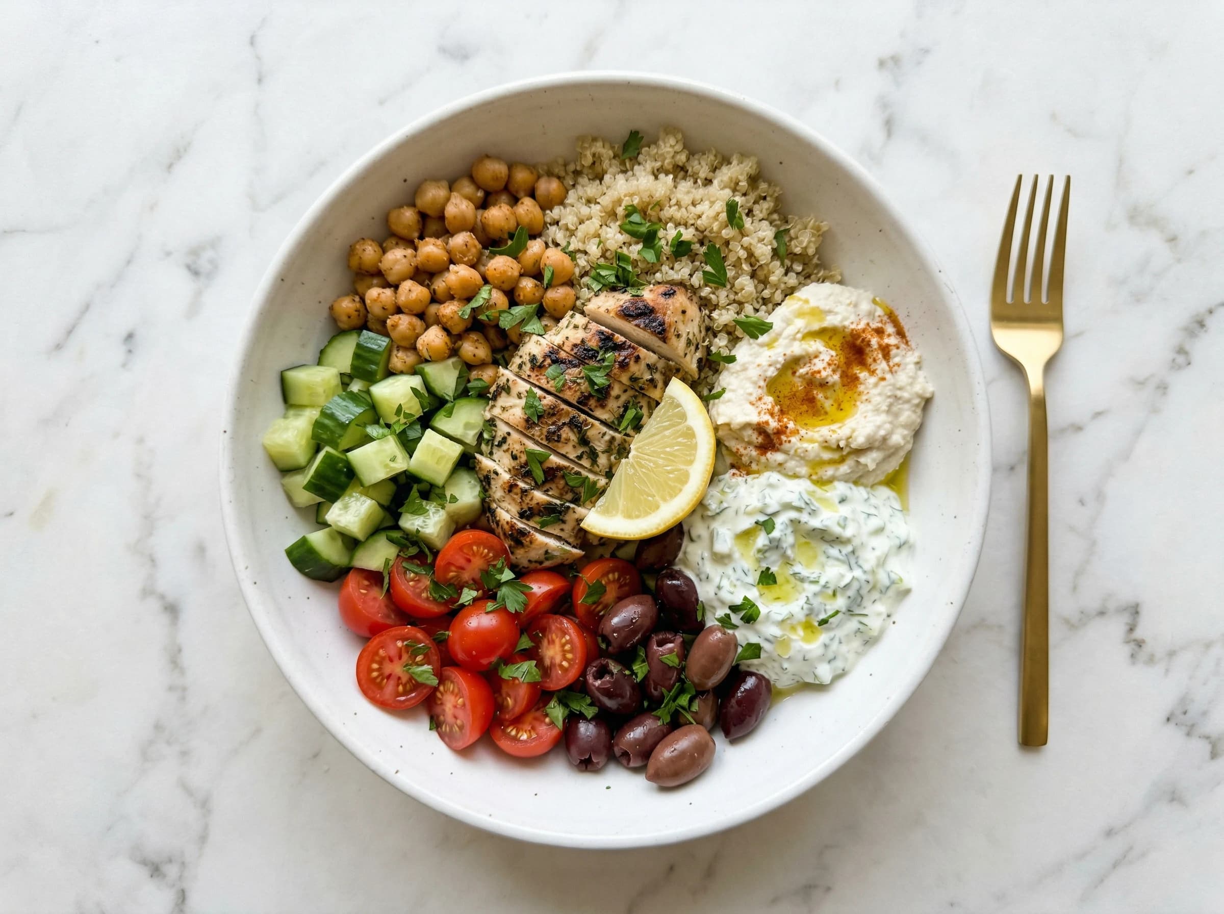 Mediterranean Power Bowl
